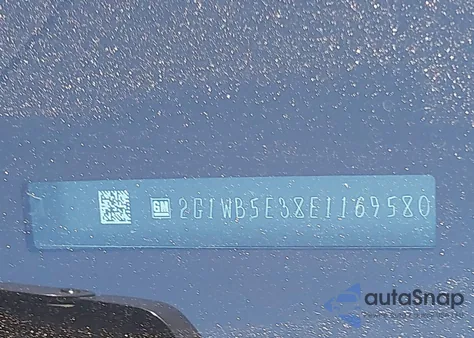 2014 Chevrolet Impala Limited Lt из США, поврежденный, VIN 2G1WB5E38E1169580